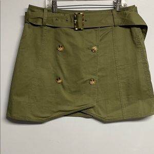 Derek Lam 10 Crosby green skirt